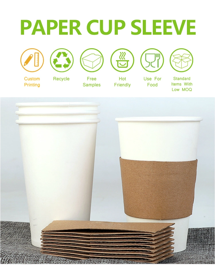 Compostable Paper Cups Best Selling Foam Insulated Foam Paper Coffee Cups