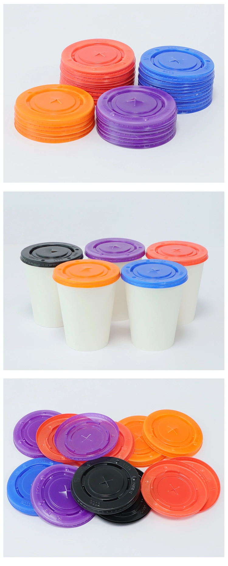 90mm PS Lid for Cold Drink Coffee