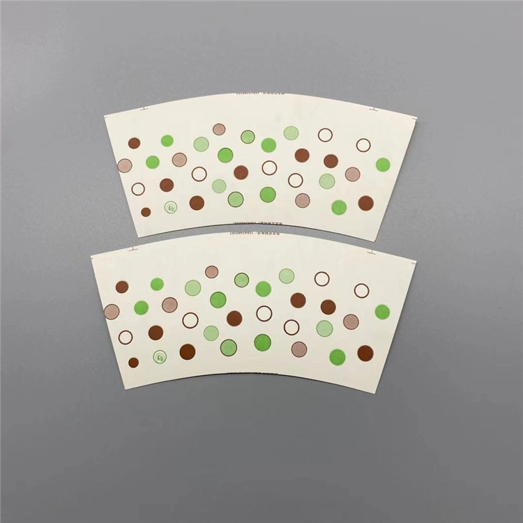 Single Wall Paper Cups Personalized Paper Cup Fan for Hot Drinks