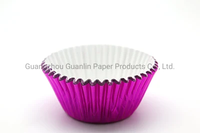 도매 인쇄 디자인 알루미늄 적층 베이킹 컵 종이 호일 컵