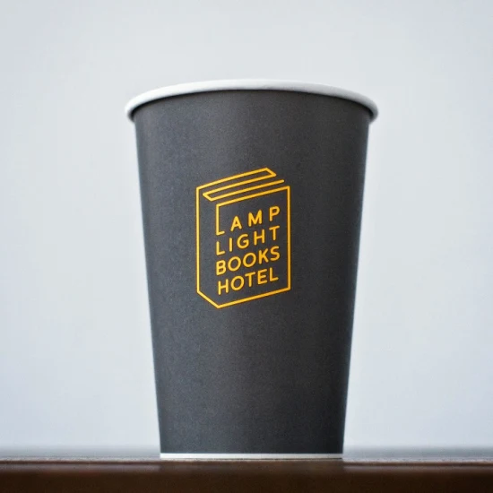 뜨거운 커피와 차를 위한 Eco 퇴비화 가능 잔물결 두 배 단 하나 벽 처분할 수 있는 종이컵